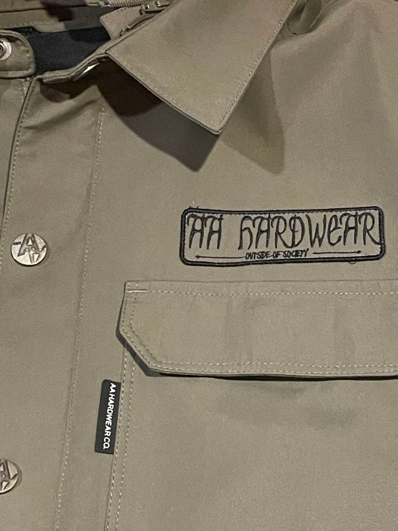 AA HARDWEAR スノーボードウェア　ジャケット　サイズL 難あり