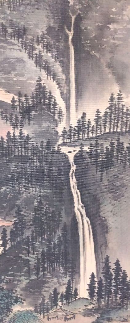 掛け軸　山水