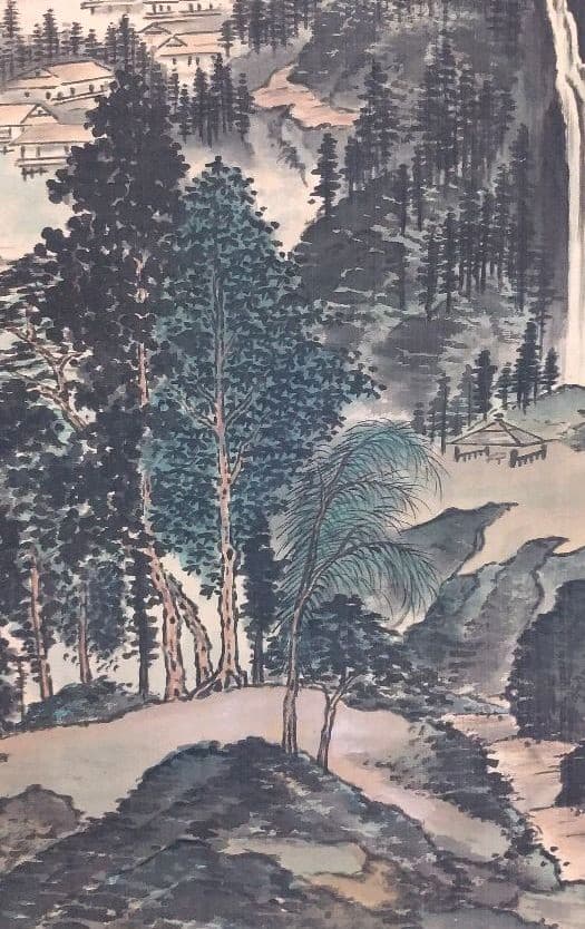 掛け軸　山水