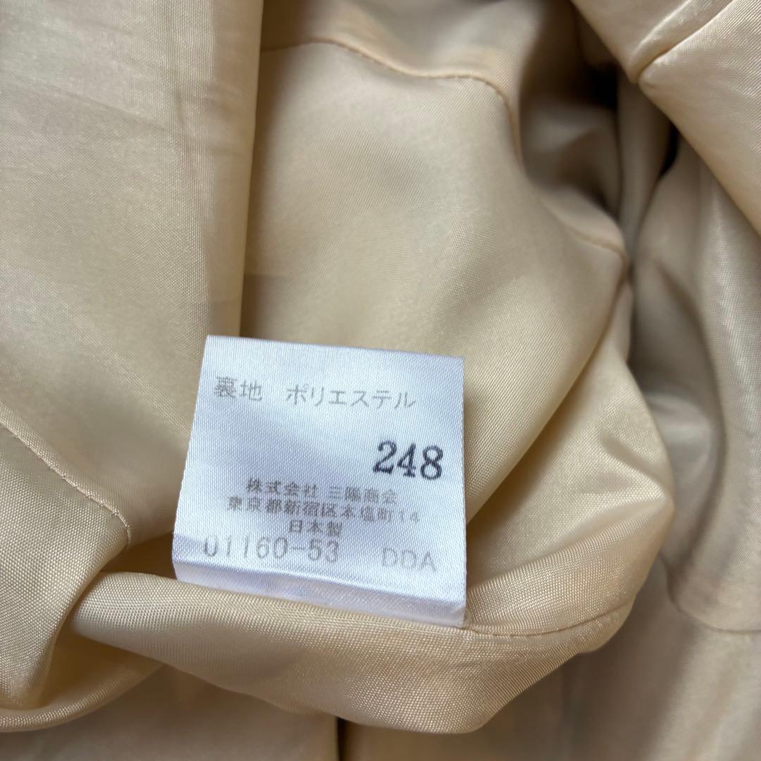 バーバリーブルーレーベル ノバチェックワンピース ノースリーブ ベージュ