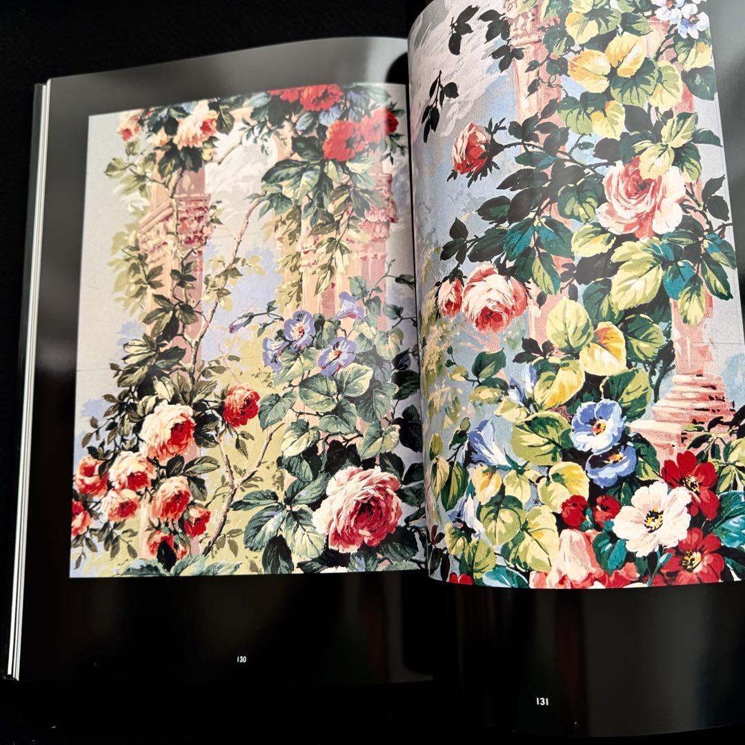 花の装飾デザイン画 作品集「Classic flower」ジャコモ・バルザッギ画