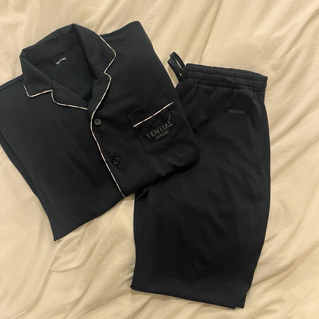TENTIAL BAKUNE pajamas dry ネイビー上下セット