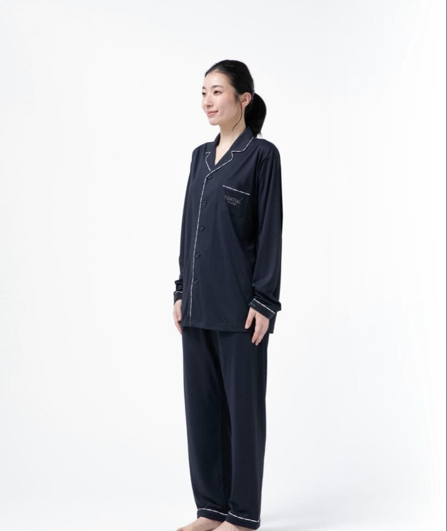TENTIAL BAKUNE pajamas dry ネイビー上下セット