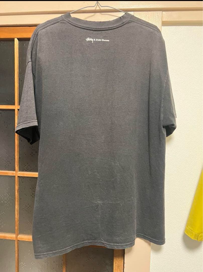 Stussy x Josh Cheuse 黒 Tシャツ