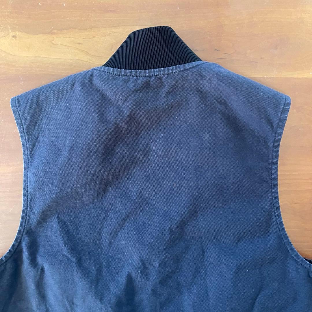 ★Carhartt ブラウン ダックベスト V47 MDT