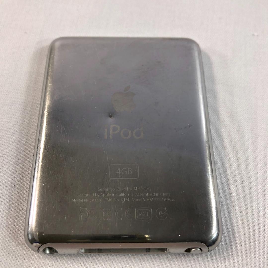 【動作品】Apple iPod nano 3世代　4GB シルバー　LMP③
