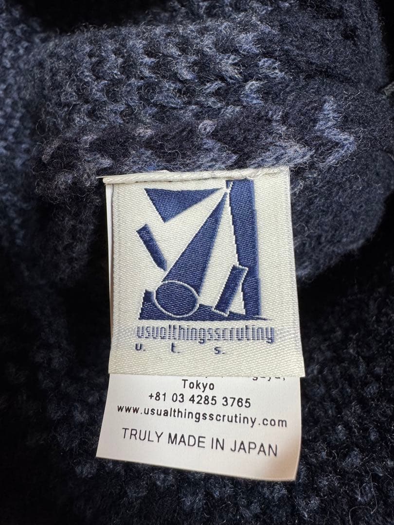 帽子 USUAL THINGS SCRUTINY Jacquard Beanie