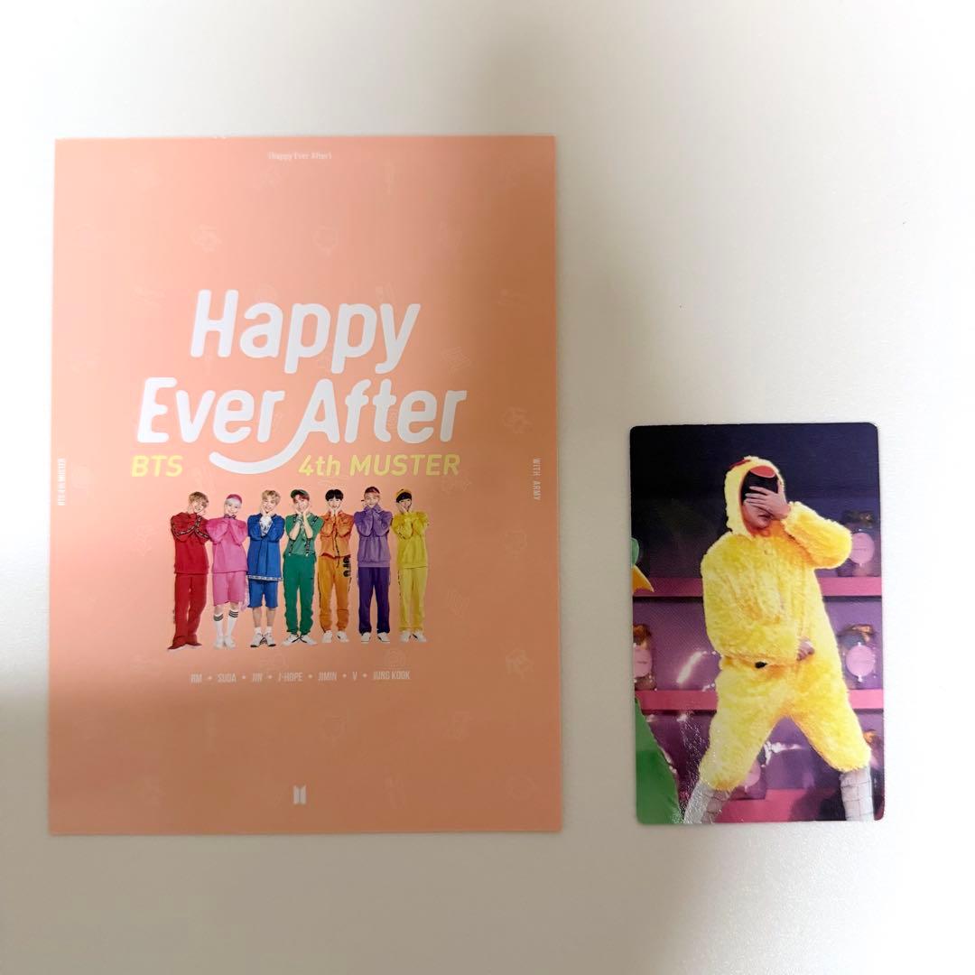 BTS MUSTER HappyEverAfter DVD トレカ(ジン)