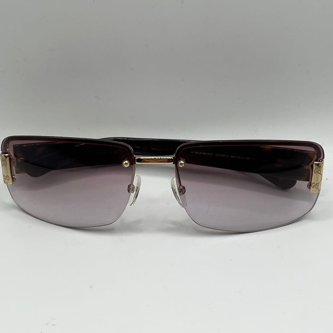 グッチ GUCCI GG柄 サングラス グラデーション ブラウン GG1797