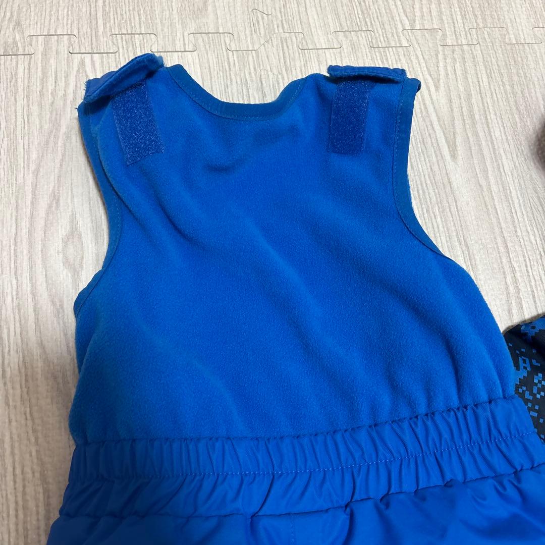 良品Columbia kids 子供 スキーウェア 青 ブルー xxs