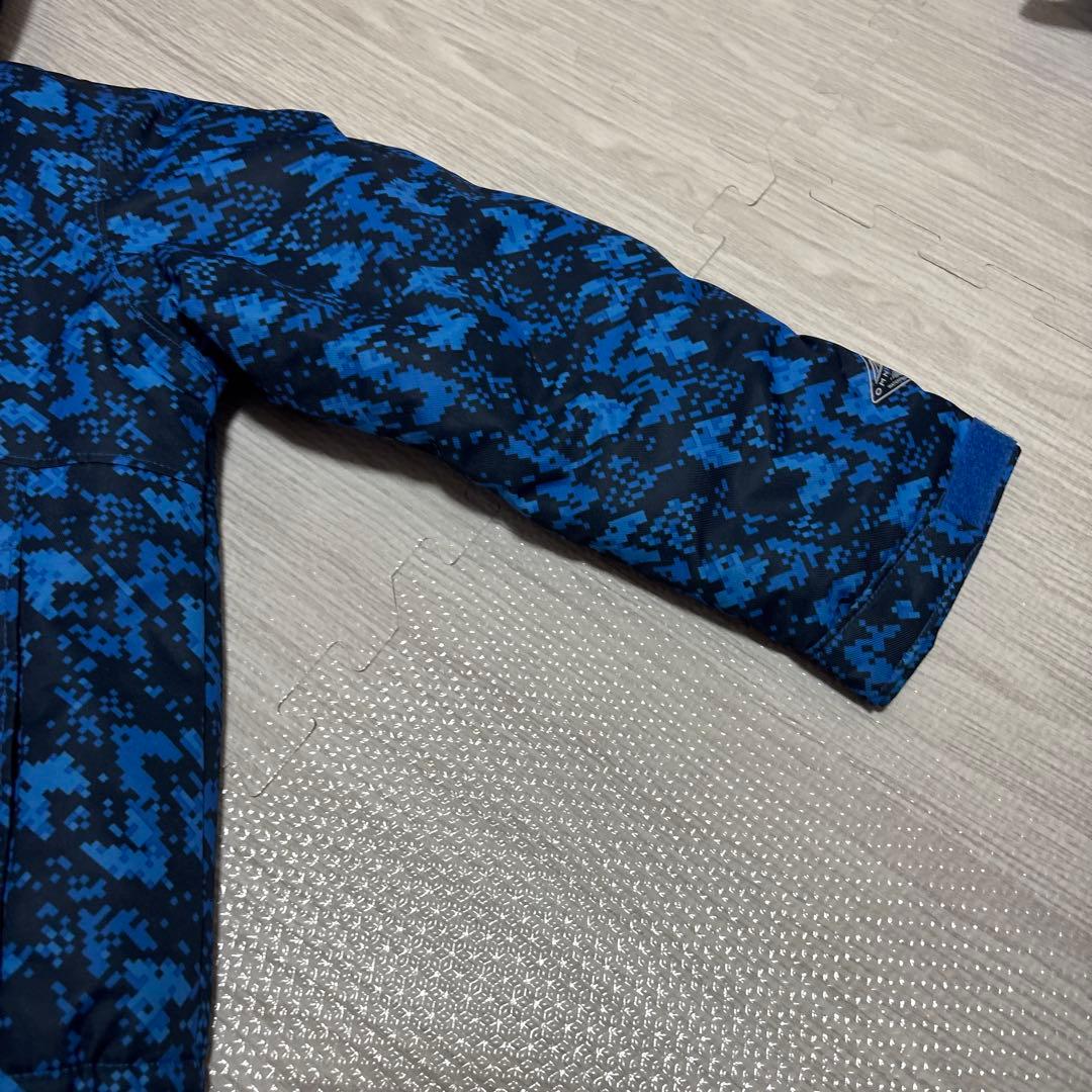 良品Columbia kids 子供 スキーウェア 青 ブルー xxs