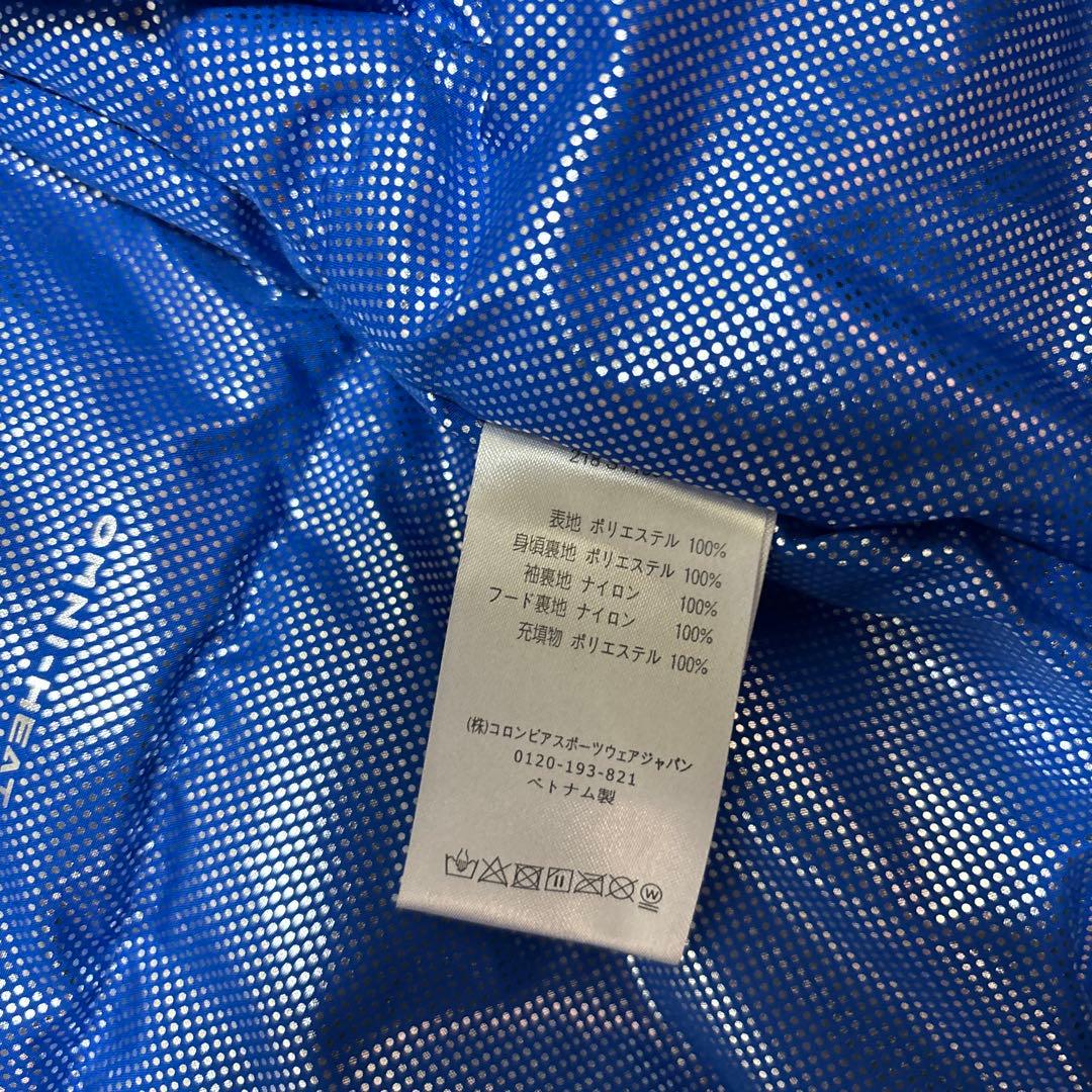 良品Columbia kids 子供 スキーウェア 青 ブルー xxs