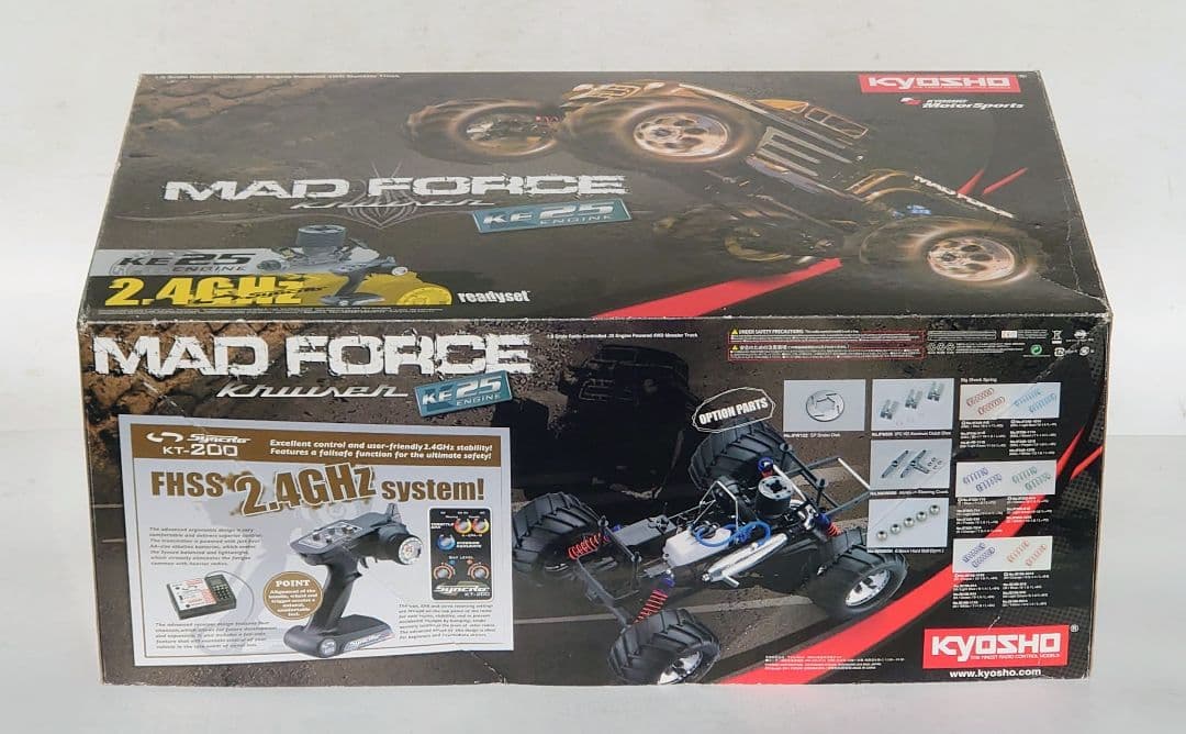 爆速仕様！京商 1/8 GP 4WDモンスタートラック 28エンジン ロトスタ付