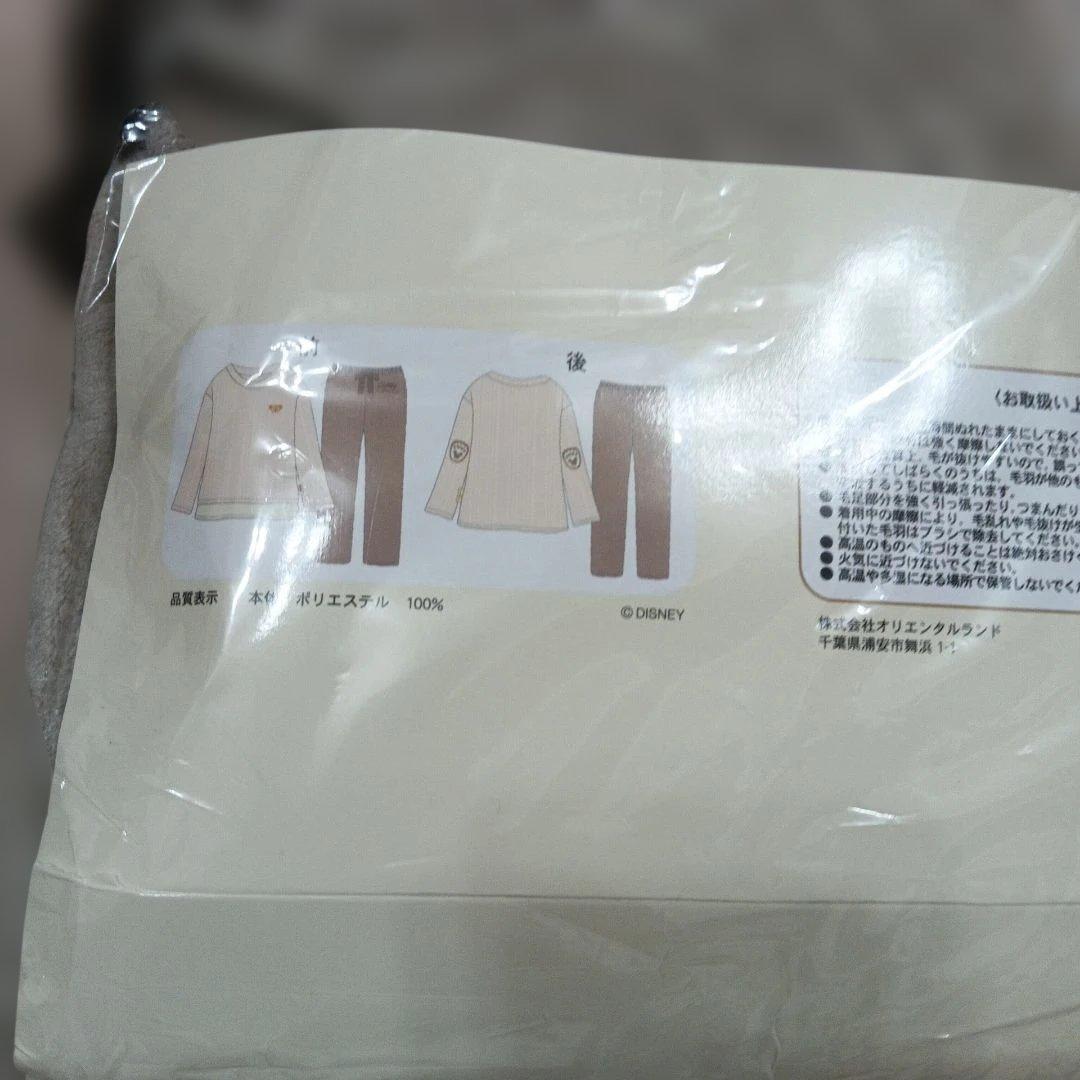 新品　未開封　ダッフィー ルームウェア M~Lサイズ