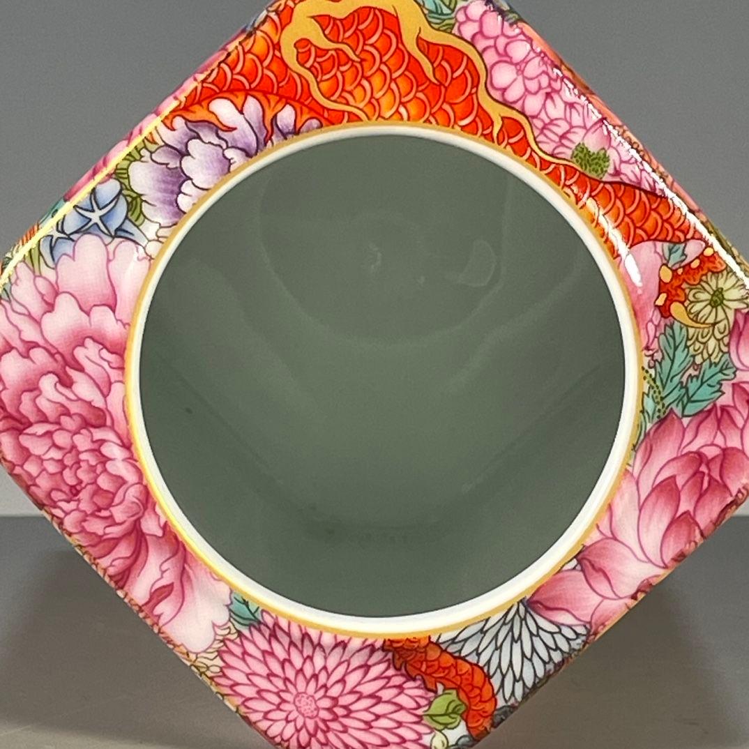 清乾隆琺瑯彩万花龍紋茶壺 茶道具 景徳鎮 陶磁器 装飾品 工芸品美術品 置物