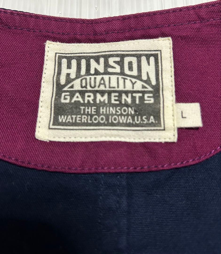 美品　HINSON ヴィンテージデザイン　ハンティングベスト　日本製