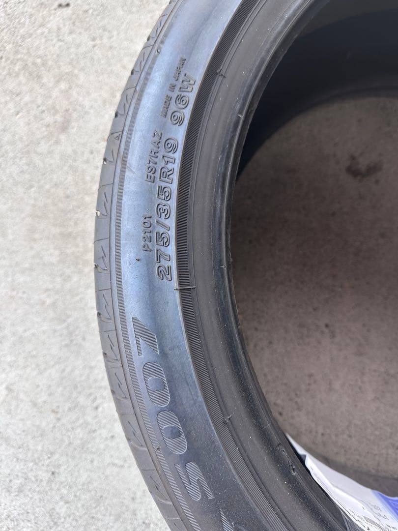 ブリヂストン　ポテンザS007 B-SILENT 275/35R19 ほぼ新品溝