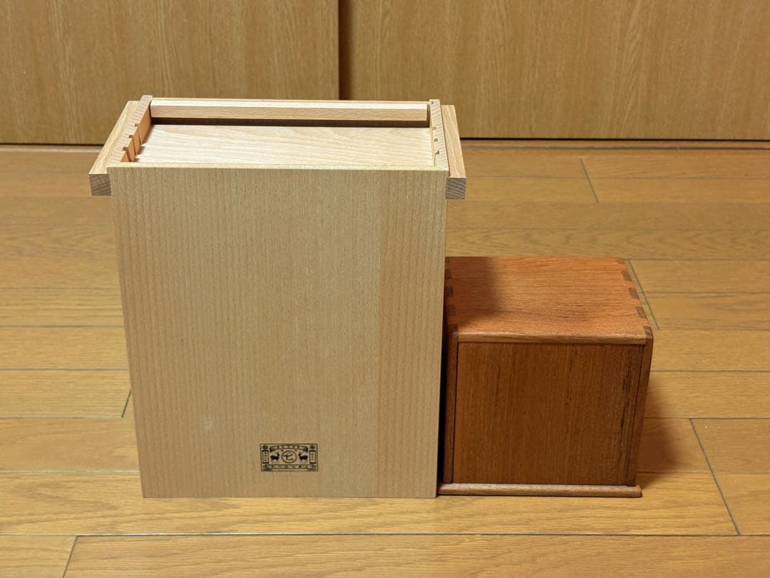 中川政七商店　化粧箱 木製引き出し　セット