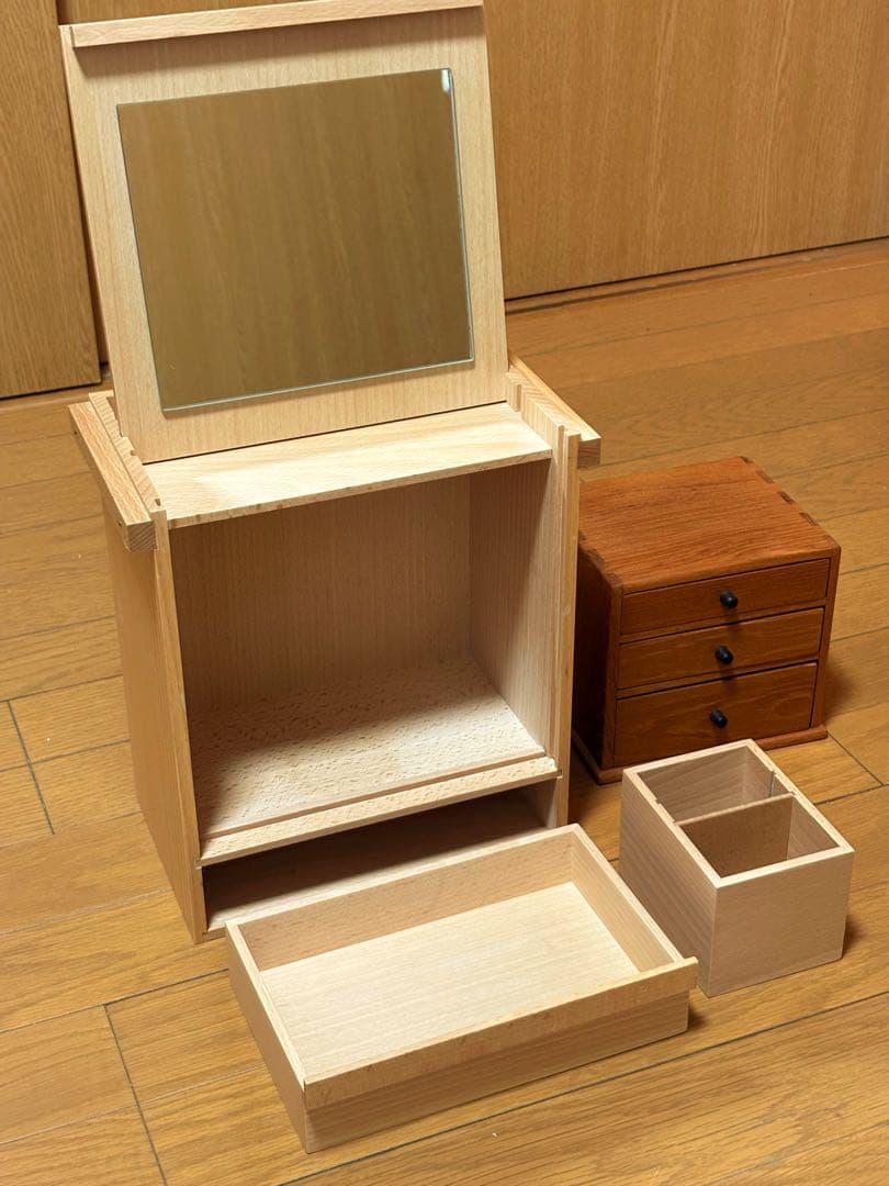中川政七商店　化粧箱 木製引き出し　セット