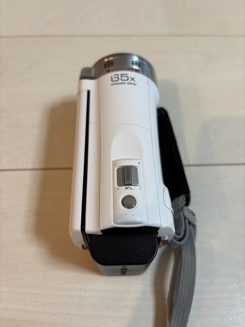 JVC Everio GZ-E565 ホワイト 35倍ズーム ホワイト