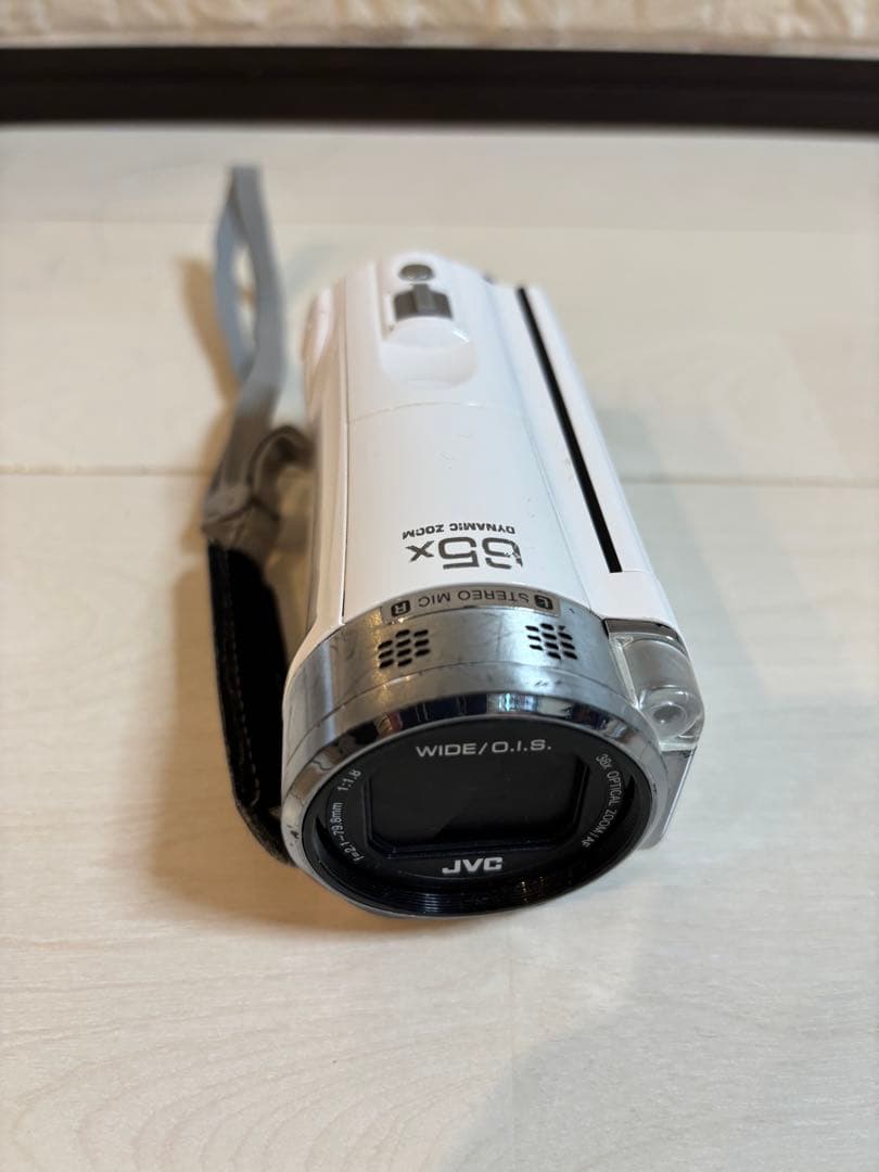 JVC Everio GZ-E565 ホワイト 35倍ズーム ホワイト