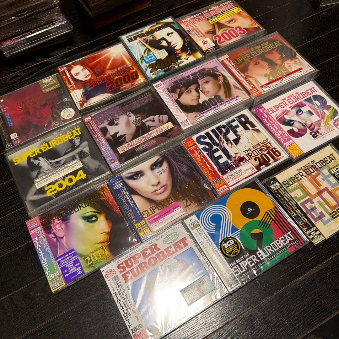 新品未使用　スーパーユーロビート　CD 年号別　当時品　おまとめ