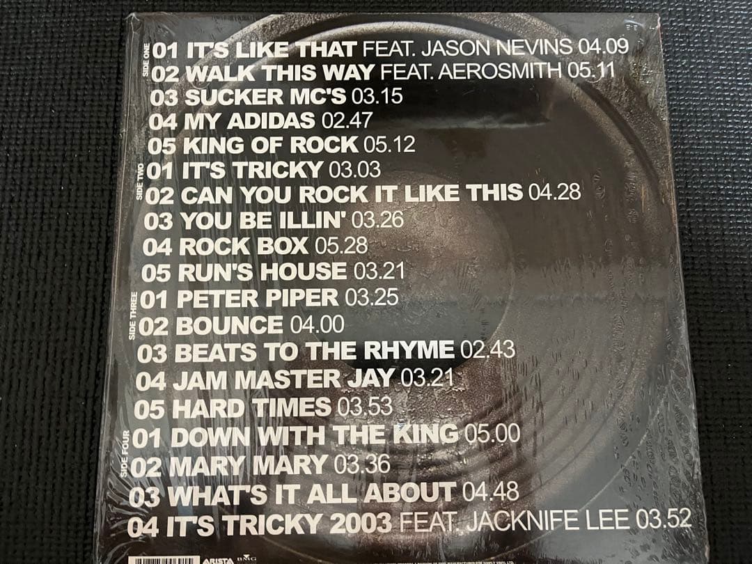 洋楽 RUN DMC GREATEST HITS VINYL LP
