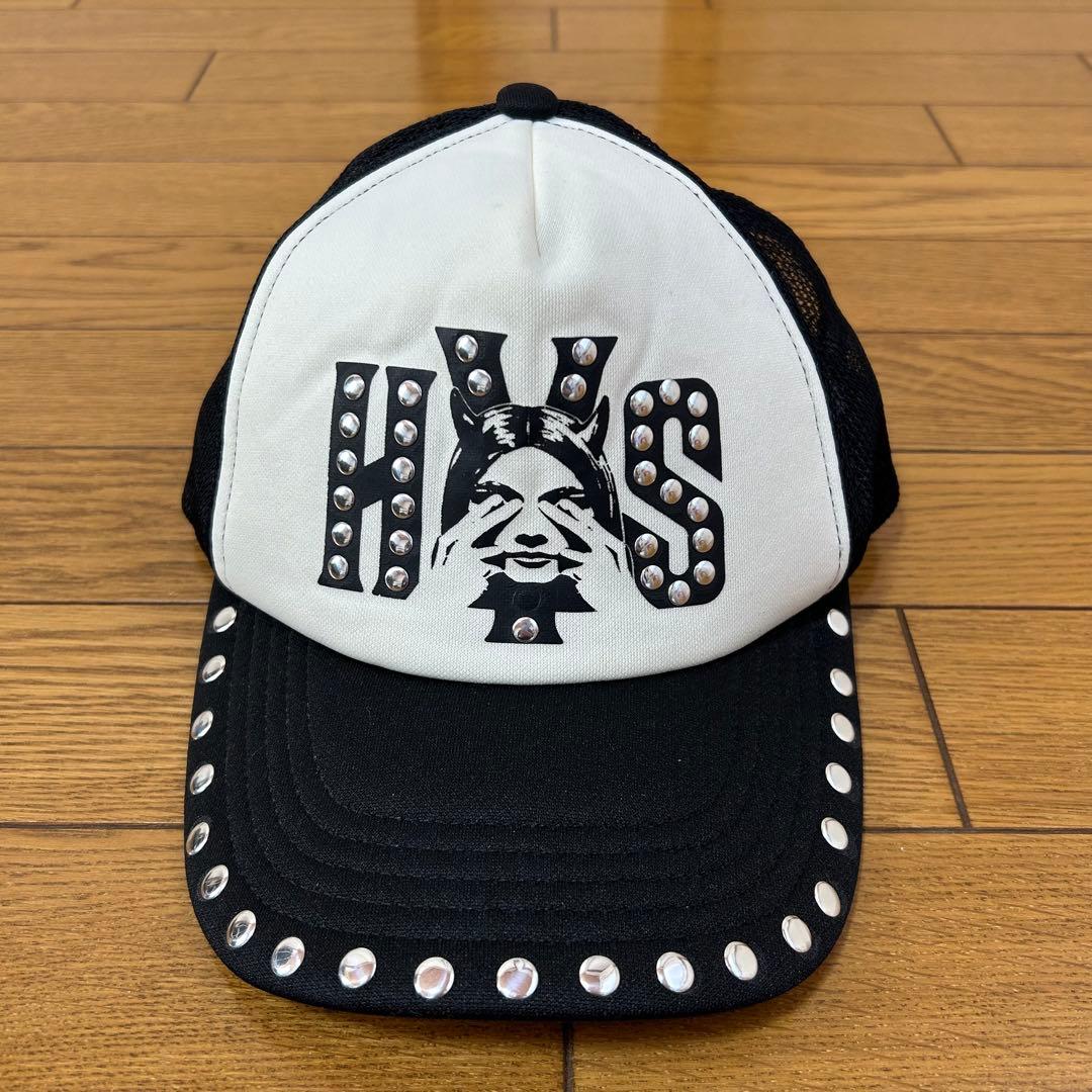 ヒステリックグラマースタッズ付きキャップ