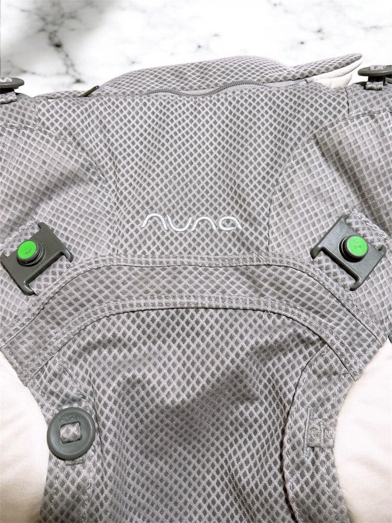 NUNA cudl clik ヌナ カドル クリック 抱っこ紐 グレー おまけ付