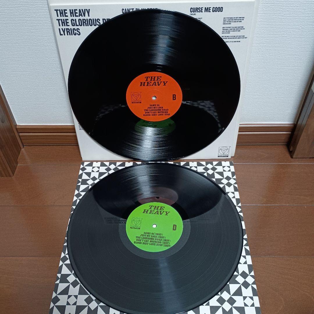 THE HEAVY THE GLORIOUS DEAD 2枚組レコード