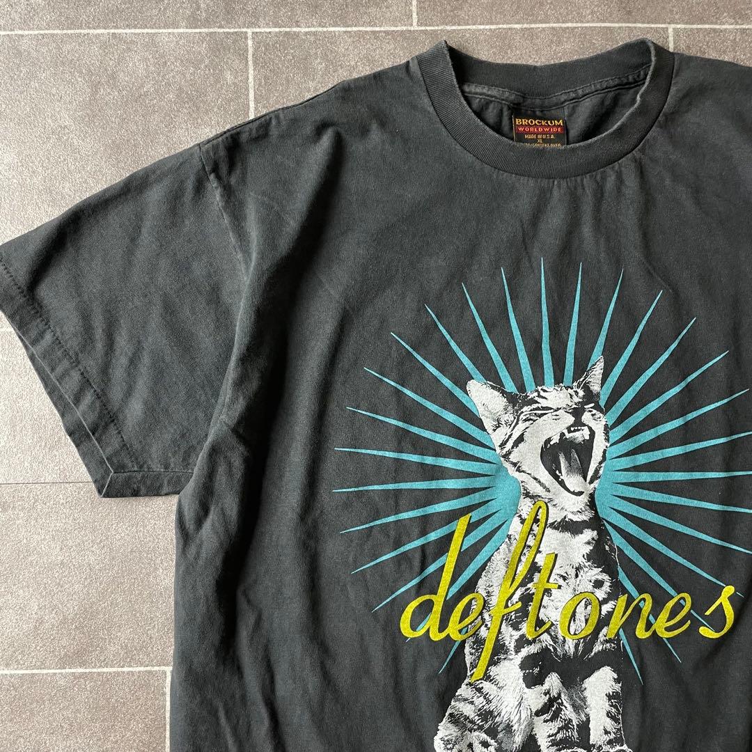 Deftones デフトーンズ ADRENALENE フェードTシャツ XL 猫
