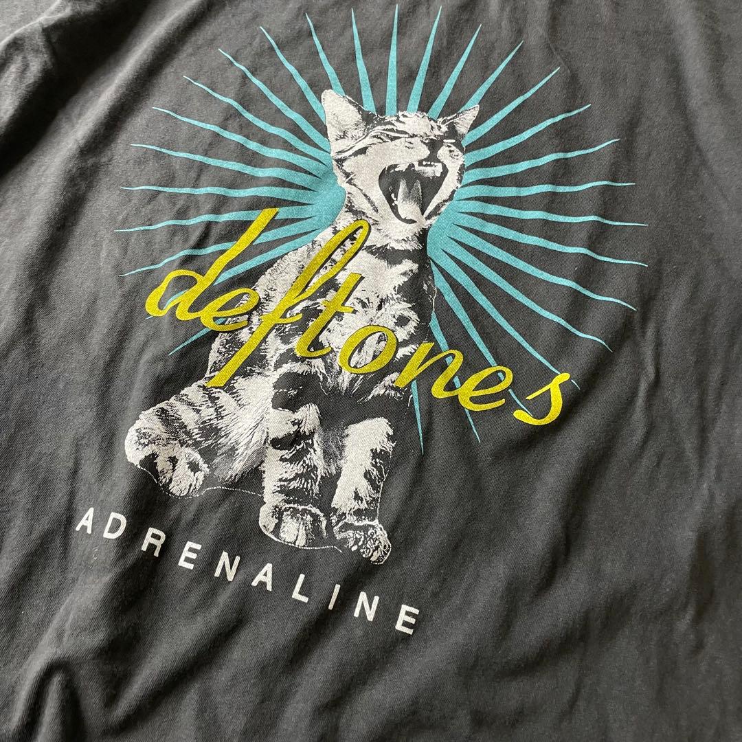 Deftones デフトーンズ ADRENALENE フェードTシャツ XL 猫