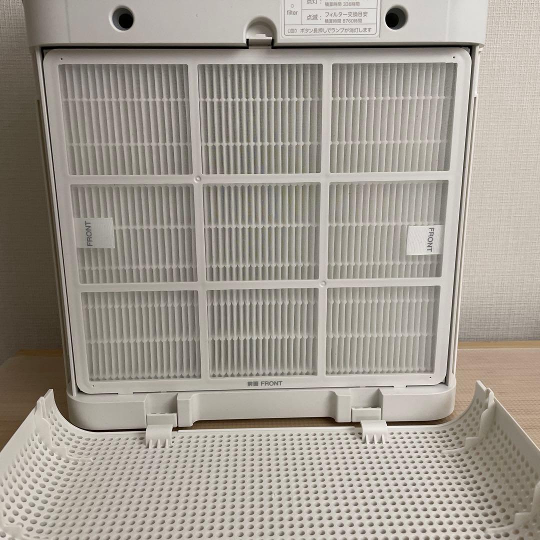 無印良品　コンパクト空気清浄機　交換用フィルター2枚付き