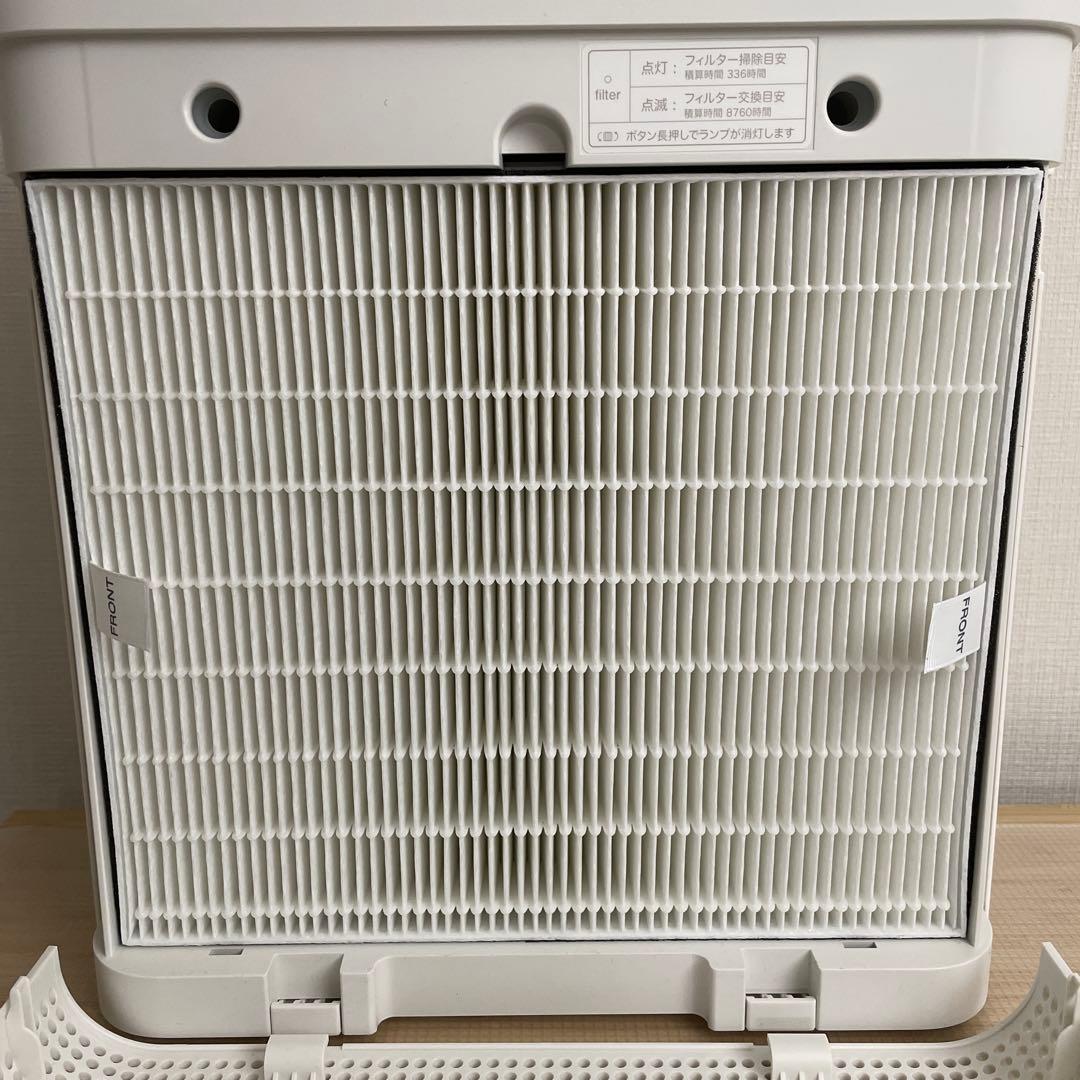 無印良品　コンパクト空気清浄機　交換用フィルター2枚付き