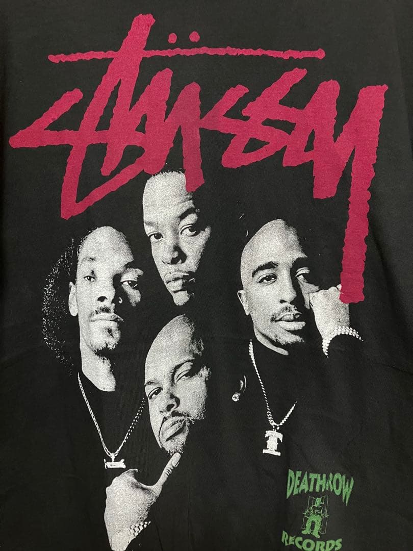 トップス STUSSY Death Row Records