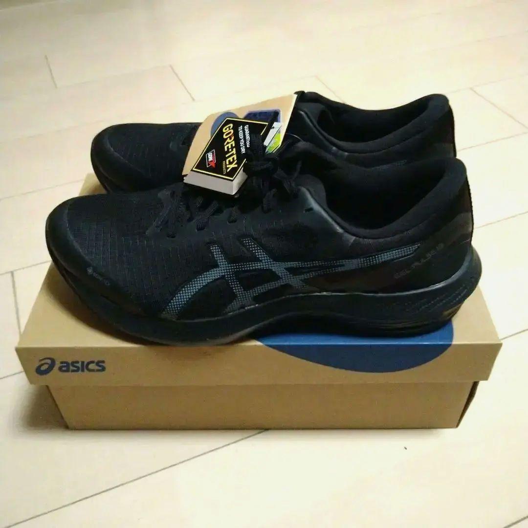 【新品・タグ付】ASICS GORE-TEX スニーカー 28cm ブラック