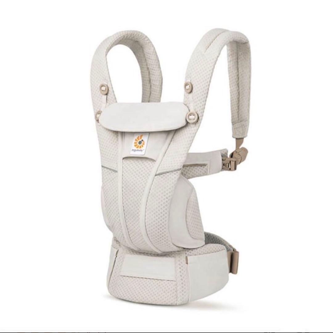 美品 エルゴベビー オムニブリーズ OMNI Breeze 抱っこ紐 ポーチ付き
