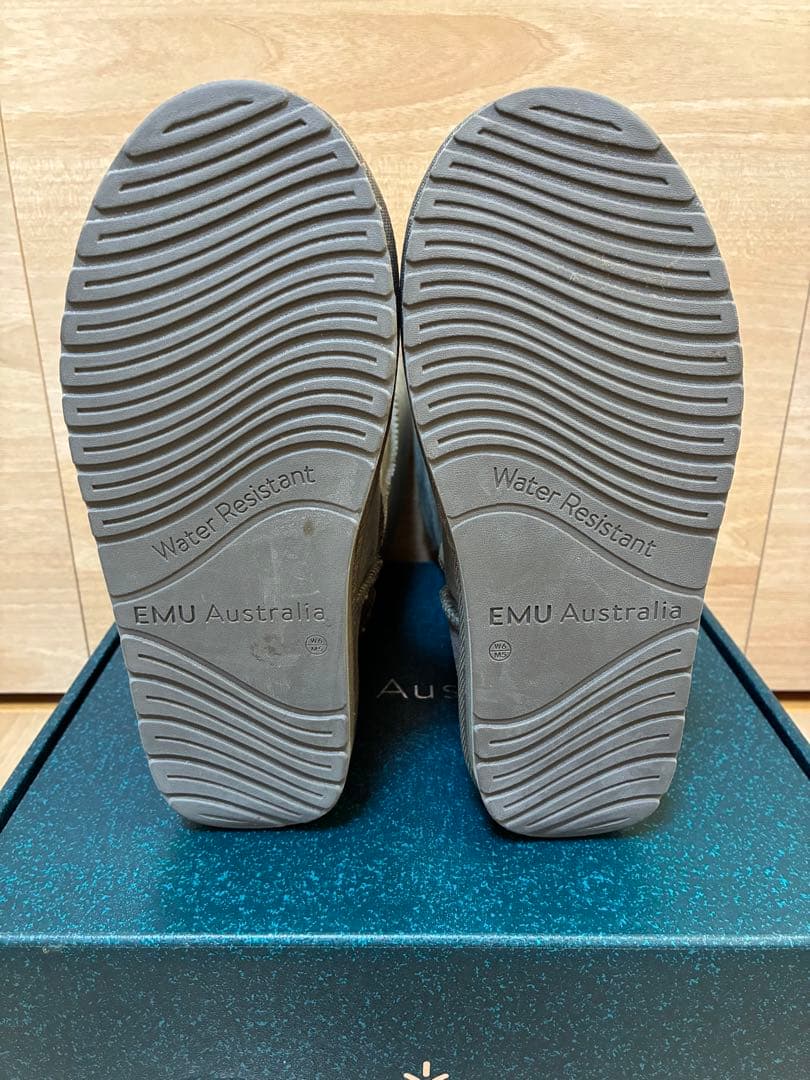 あいのり 未使用品 emu ムートンブーツAlba 23cm