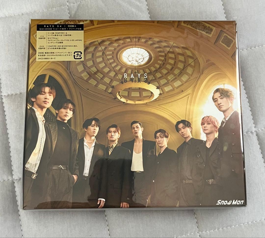  Man RAYS CD アルバム 初回A 初回B 通常 DVD