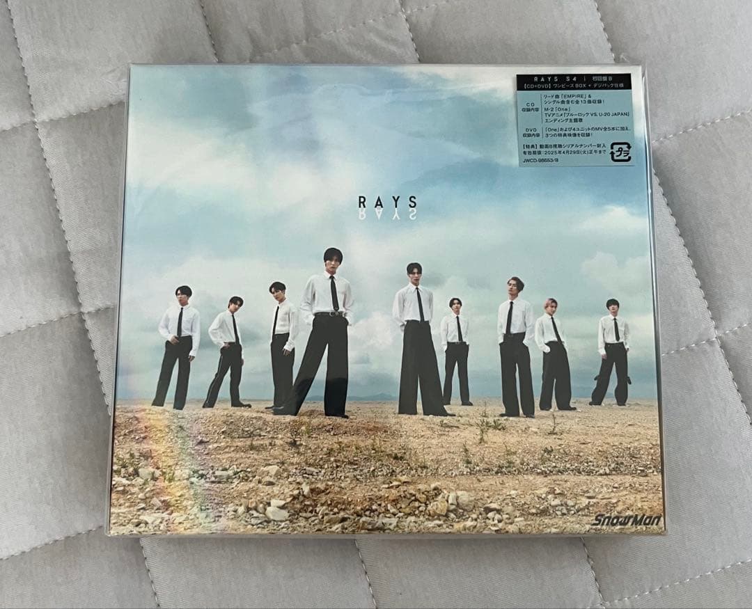  Man RAYS CD アルバム 初回A 初回B 通常 DVD