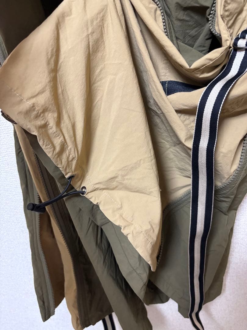 新品　Pauline Bleu ポリーヌブロー　サイドジップラインスカートカーキ