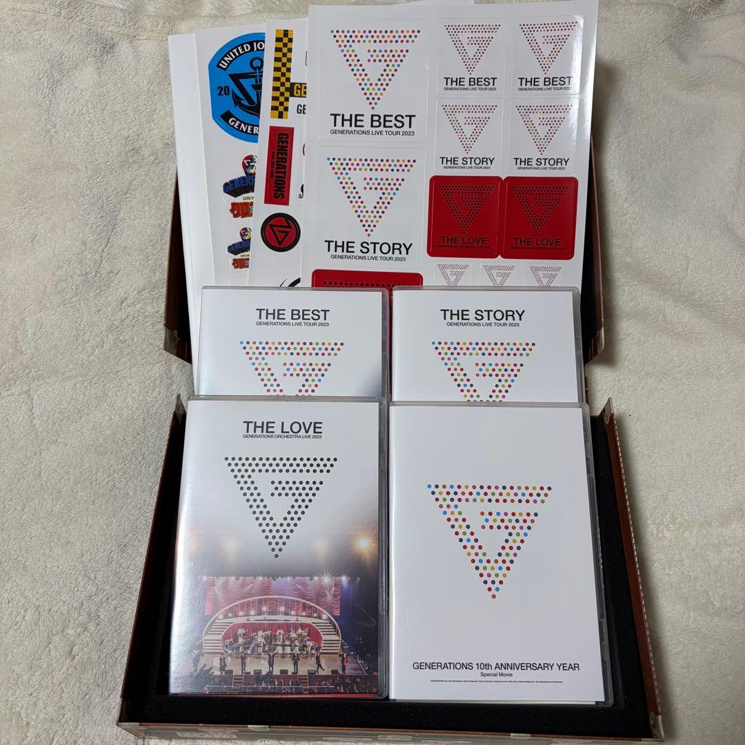 GENERATIONS LIVE TOUR 2023 ライブDVDセット