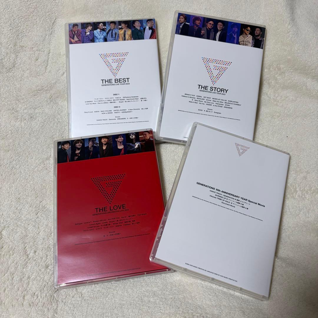 GENERATIONS LIVE TOUR 2023 ライブDVDセット