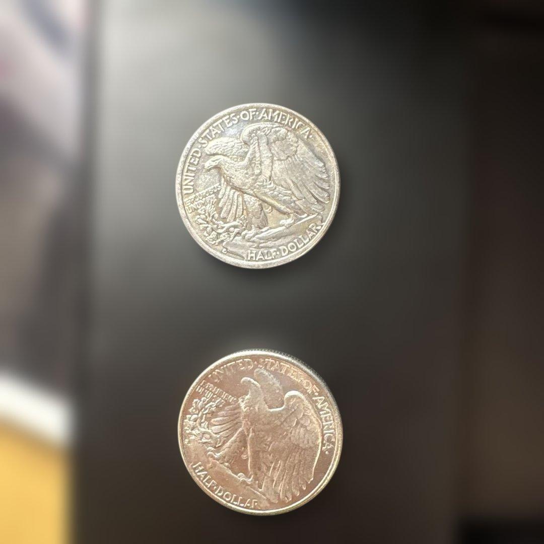 べ*る様 アメリカ女神像銀貨古銭　アンティーク　硬貨　コレクション　旧貨幣