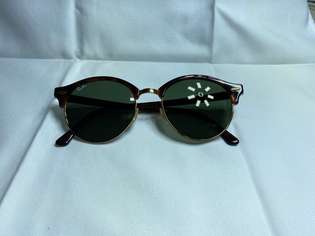 【美品】Ray Ban クラブラウンド　サングラス　RB4246 990