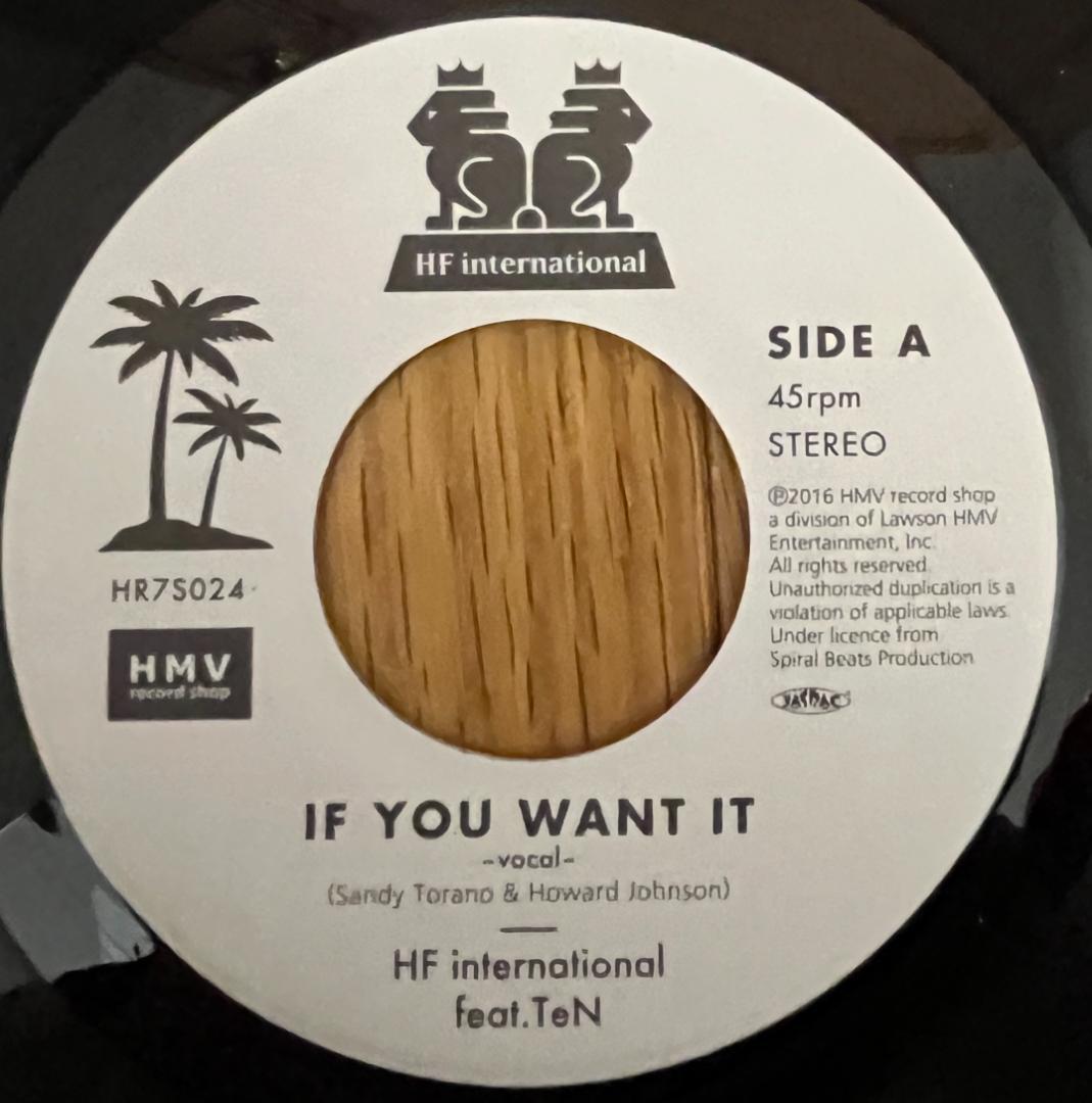 邦楽 HF international feat.TeN IF YOU WANT IT
