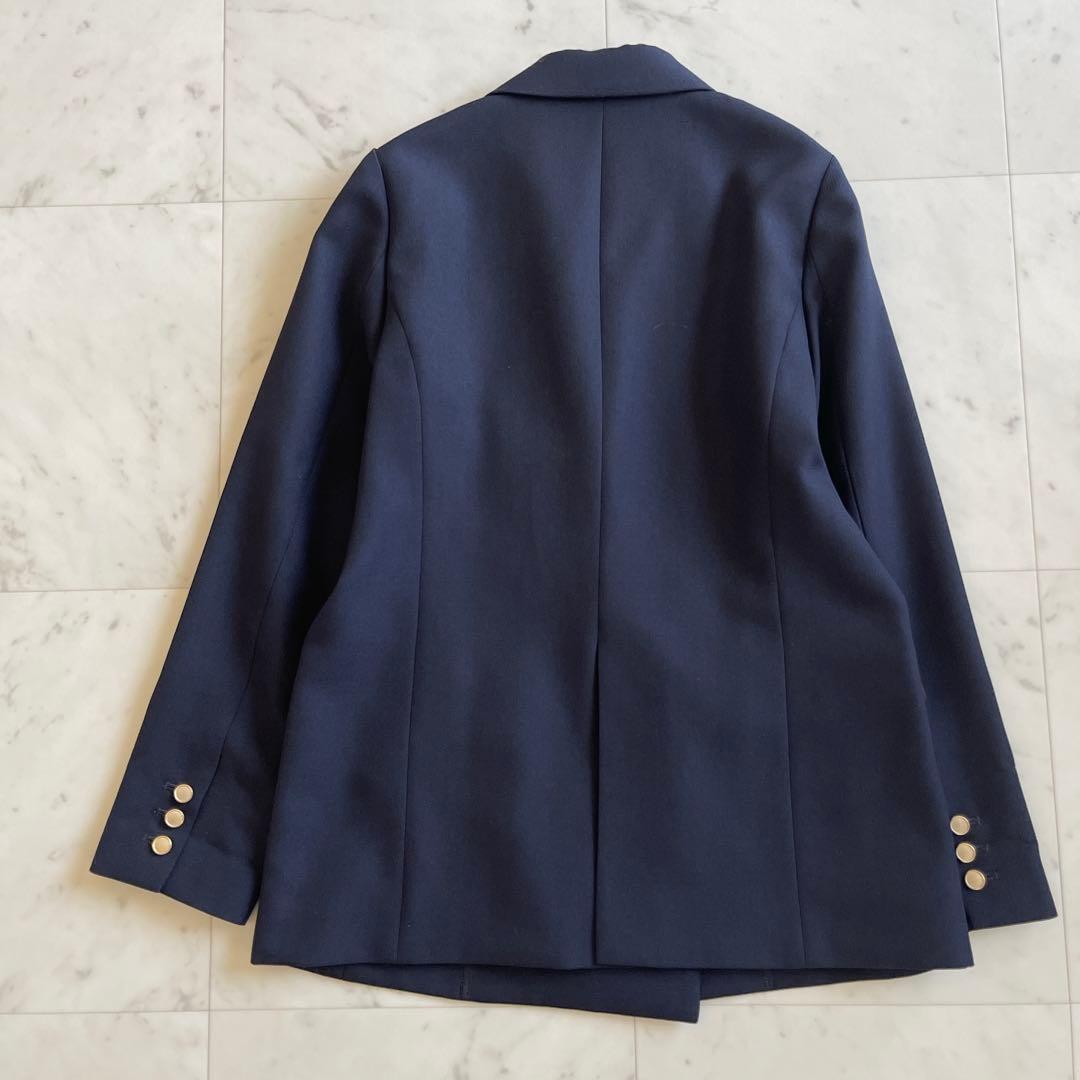 美品★Demi-Luxe BEAMS ドライギャバジン ダブルジャケット