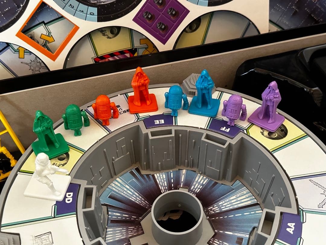1996年製　スターウォーズ　ビデオ付きボードゲーム