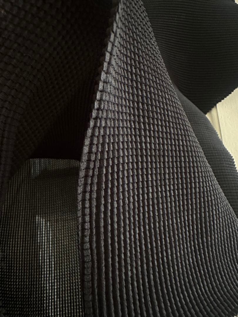 me ISSEY MIYAKE ハイネック 半袖 トップス ブラック