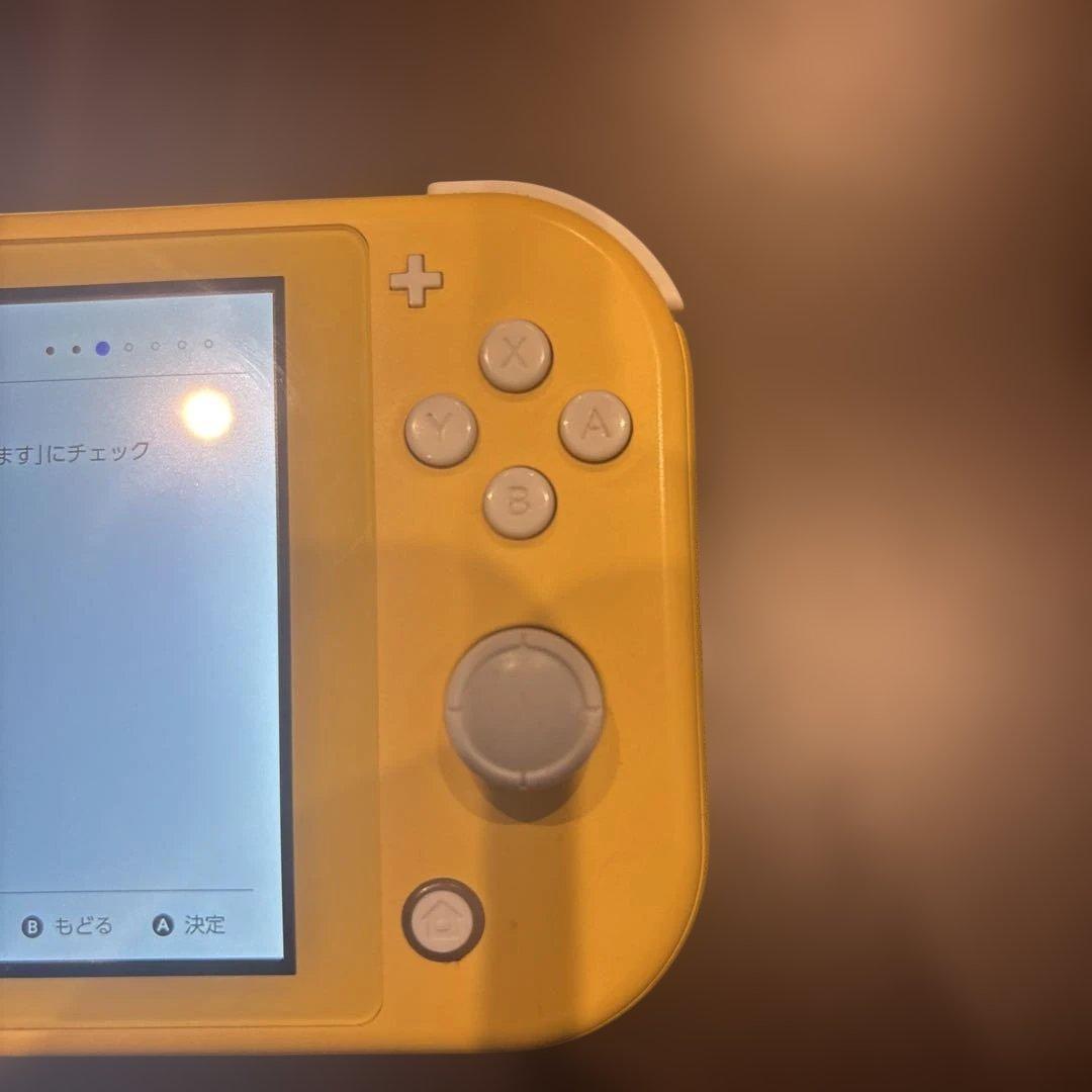 Nintendo Switch Lite 本体 黄色　動作良好
